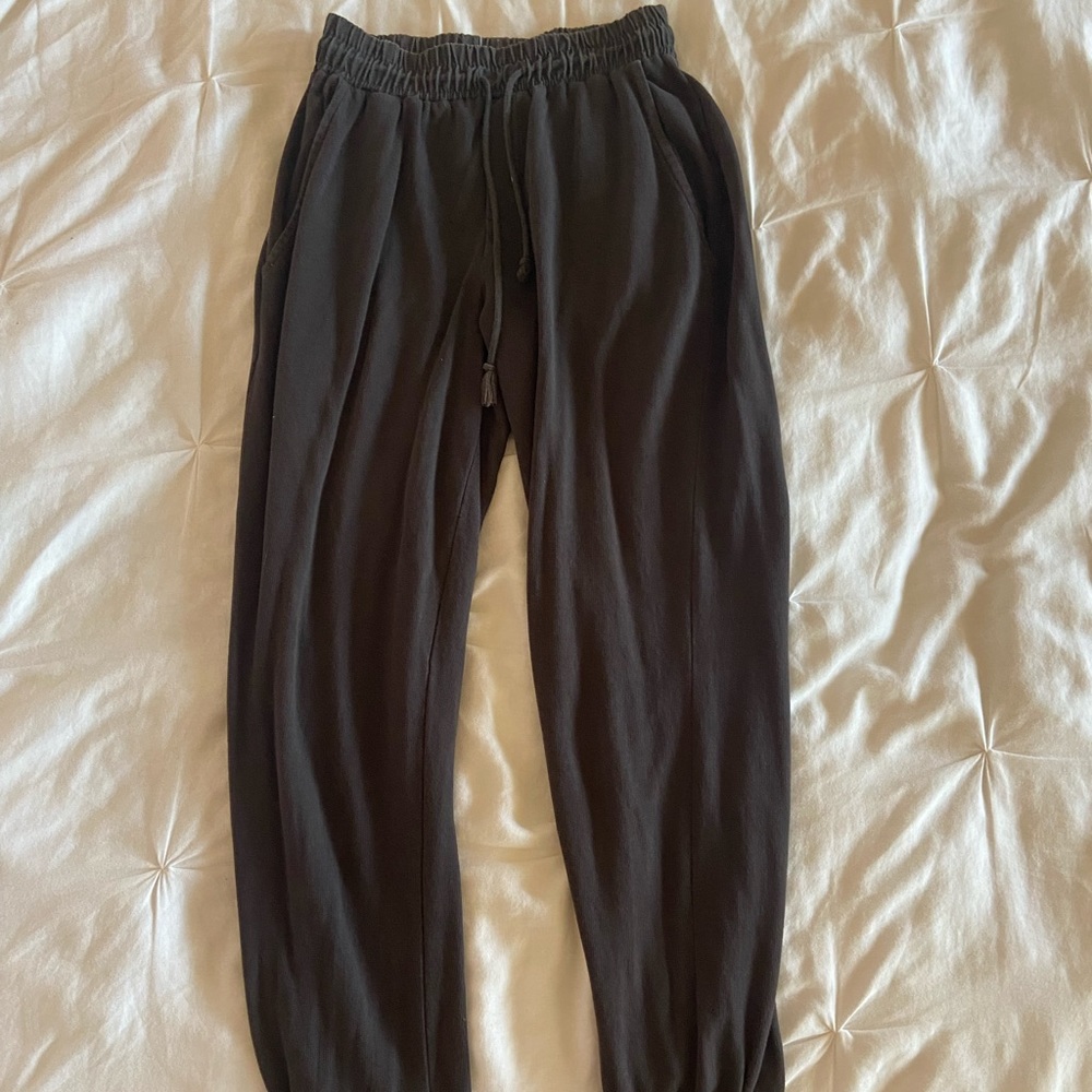 Grey sweatpants